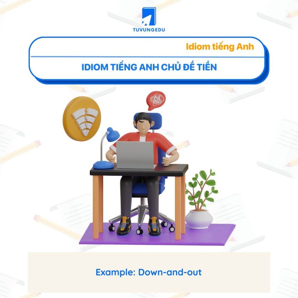 Idiom tiếng Anh chủ đề tiền