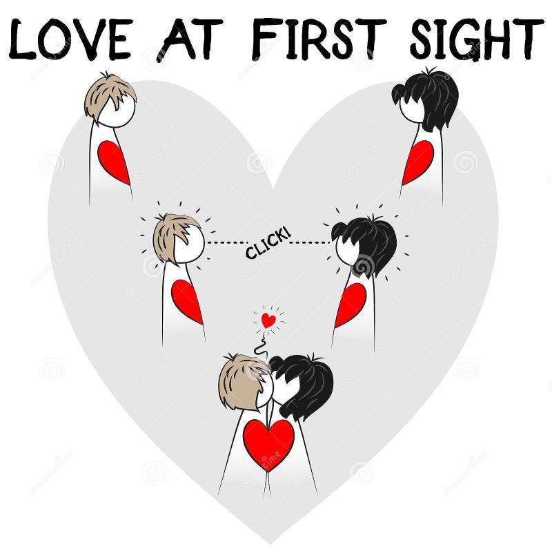 Love at first sight - thay thế cách nói I love you